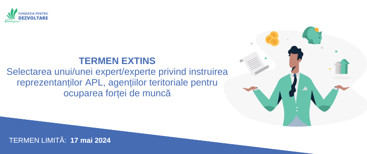 Termen extins: Selectarea a unui/unei expert/experte privind instruirea ...